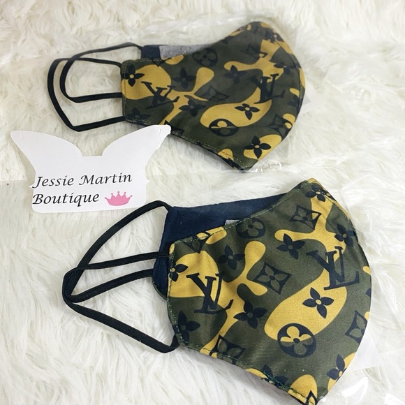 Two green army themed masks - Picture 1 of 4